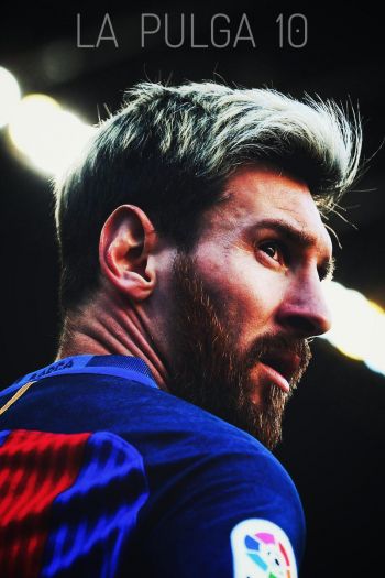 Lionel Messi, soccer player, FC Barcelona Wallpaper 640x960