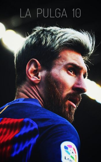 Lionel Messi, soccer player, FC Barcelona Wallpaper 800x1280