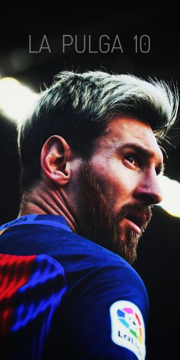Lionel Messi, soccer player, FC Barcelona Wallpaper 720x1440