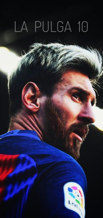 Lionel Messi, soccer player, FC Barcelona Wallpaper 720x1520