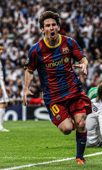 Lionel Messi, soccer player, FC Barcelona Wallpaper 1200x2000