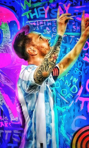 Lionel Messi, football player Wallpaper 1200x2000