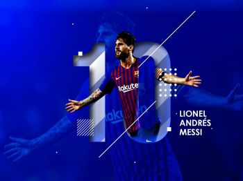 Lionel Messi, soccer player, FC Barcelona Wallpaper 1024x768