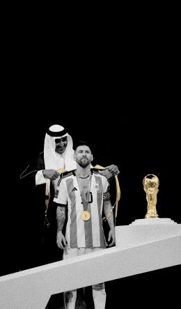 Lionel Messi, 2022 FIFA World Cup, World Cup Wallpaper 600x1024