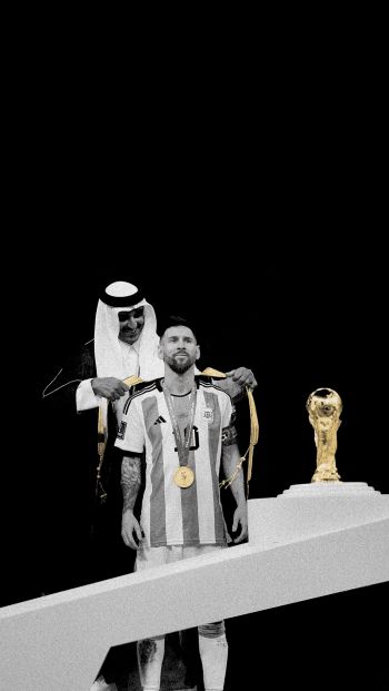 Lionel Messi, 2022 FIFA World Cup, World Cup Wallpaper 640x1136