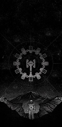 Interstellar, Cooper Joseph, black Wallpaper 1440x2960