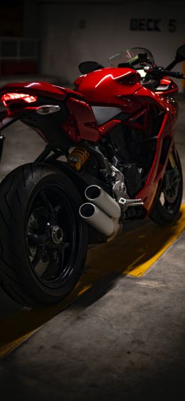 Ducati SuperSport Wallpaper 1284x2778