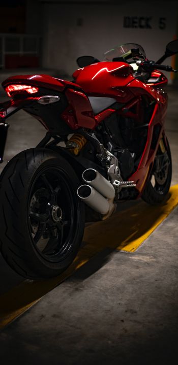 Обои 1080x2220 Ducati SuperSport