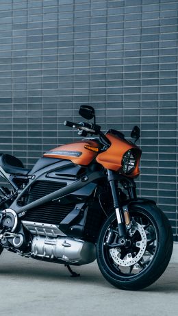 Обои 640x1136 Harley-Davidson, ebike