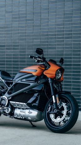 Обои 1440x2560 Harley-Davidson, ebike