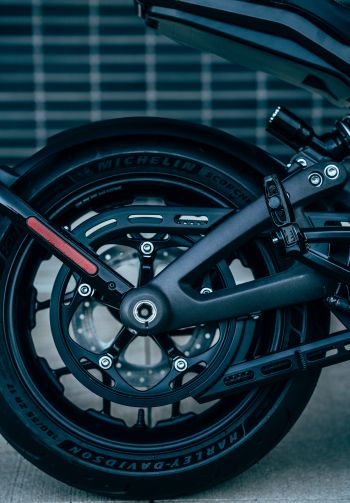 Обои 1640x2360 колесо мотоцикла, Harley-Davidson
