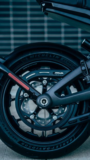 motorcycle wheel, Harley-Davidson Wallpaper 640x1136