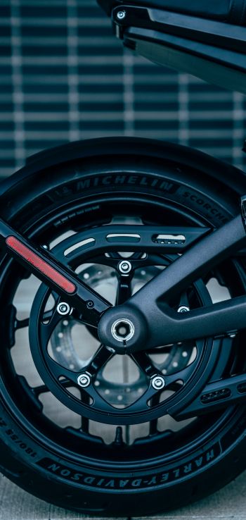 motorcycle wheel, Harley-Davidson Wallpaper 720x1520