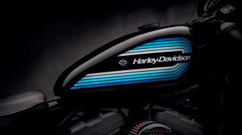Обои 1600x900 Harley-Davidson, черный