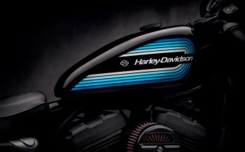 Harley-Davidson, black Wallpaper 1920x1200