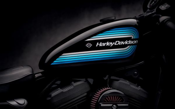 Обои 1920x1200 Harley-Davidson, черный