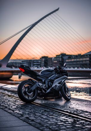 Yamaha, Samuel Beckett Bridge Wallpaper 1668x2388