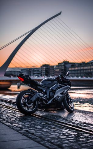 Yamaha, Samuel Beckett Bridge Wallpaper 1752x2800