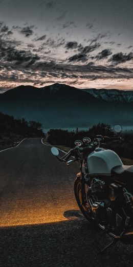 road, night Wallpaper 720x1440