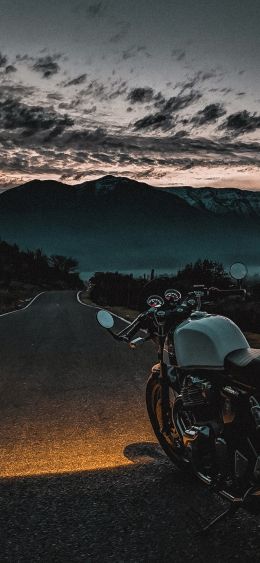 road, night Wallpaper 1080x2340