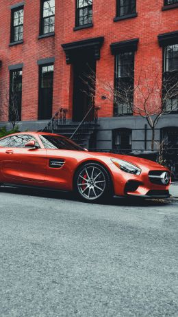 Mercedes-AMG, sports car Wallpaper 640x1136