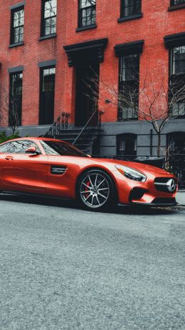 Mercedes-AMG, sports car Wallpaper 2160x3840