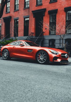 Mercedes-AMG, sports car Wallpaper 1640x2360