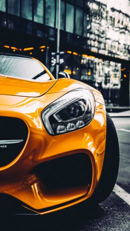 Mercedes-AMG, sports car Wallpaper 640x1136