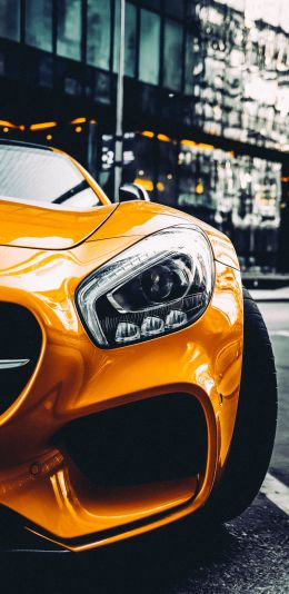 Mercedes-AMG, sports car Wallpaper 1080x2220