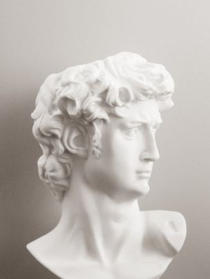 bust, sculpture, aesthetics Wallpaper 1668x2224
