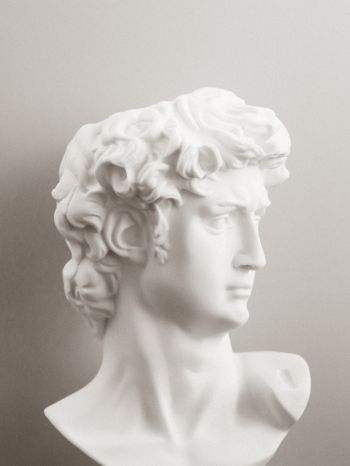 bust, sculpture, aesthetics Wallpaper 1620x2160