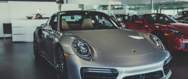 Porsche, sports car Wallpaper 2560x1080