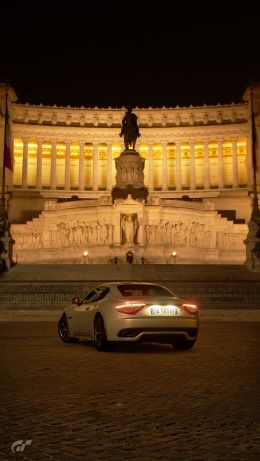 Maserati GranTurismo 2008, sports car Wallpaper 640x1136