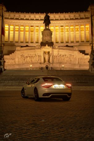 Maserati GranTurismo 2008, sports car Wallpaper 640x960