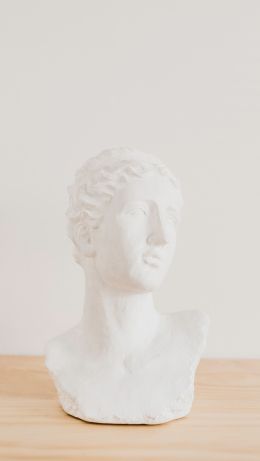 bust, sculpture, aesthetics Wallpaper 640x1136