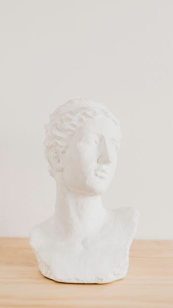 bust, sculpture, aesthetics Wallpaper 640x1136