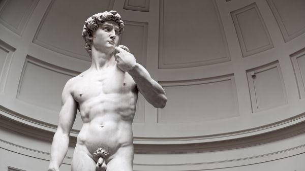 David, sculpture, aesthetics Wallpaper 1920x1080