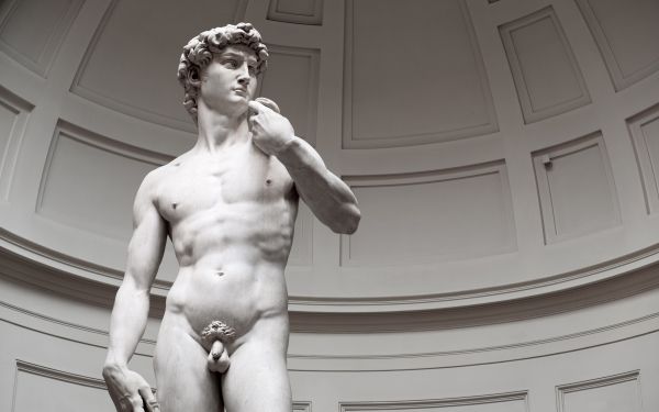 David, sculpture, aesthetics Wallpaper 1920x1200