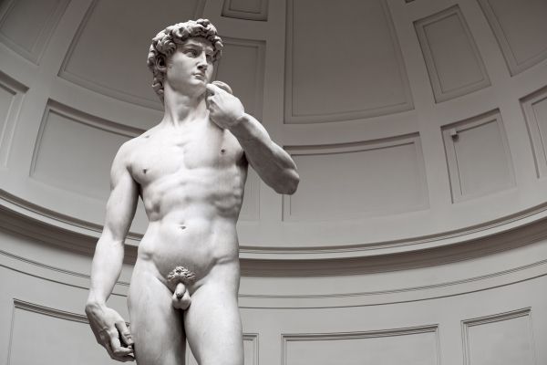 David, sculpture, aesthetics Wallpaper 6000x4000