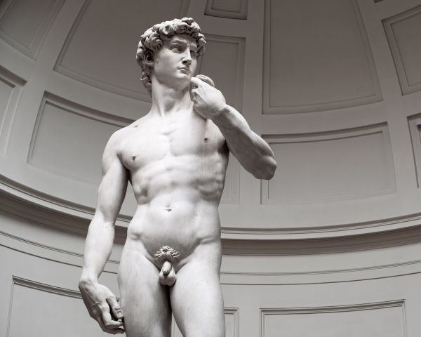 David, sculpture, aesthetics Wallpaper 1280x1024