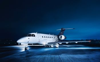 Embraer Legacy 500, business jet, airplane Wallpaper 2560x1600