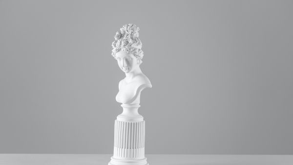 sculpture, bust, aesthetics Wallpaper 1366x768