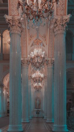 Winter Palace, aesthetics Wallpaper 640x1136