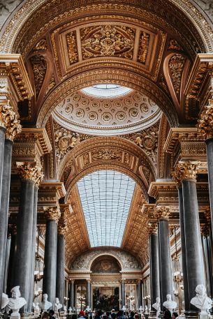 Versailles, palace, aesthetics Wallpaper 640x960