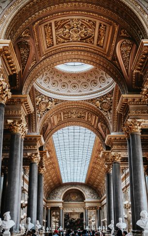 Versailles, palace, aesthetics Wallpaper 1752x2800