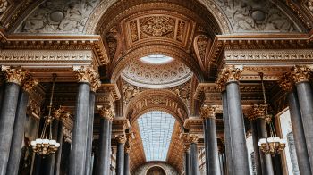 Обои 1600x900 Версаль, дворец, эстетика