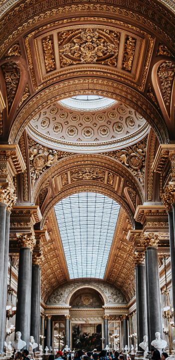 Обои 1440x2960 Версаль, дворец, эстетика