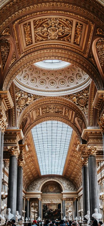 Versailles, palace, aesthetics Wallpaper 828x1792