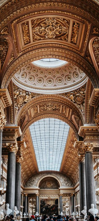 Обои 1080x2400 Версаль, дворец, эстетика