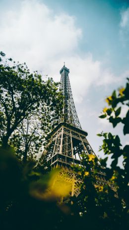 eiffel tower, Paris, France Wallpaper 640x1136